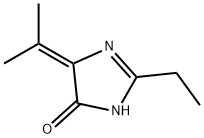 4H-Imidazol-4-one,2-ethyl-1,5-dihydro-5-(1-methylethylidene)-(9CI) Struktur