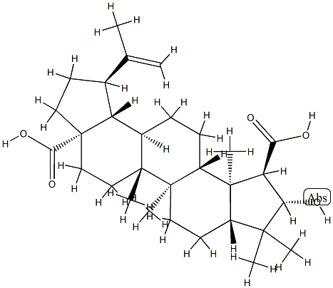 美洲茶酸, 21302-79-4, 結(jié)構(gòu)式