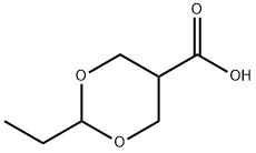 1,3-Dioxane-5-carboxylicacid,2-ethyl-(9CI) Struktur