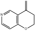 2H-Pyrano[3,2-c]pyridine,3,4-dihydro-4-methylene-(9CI) Struktur