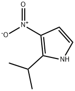 1H-Pyrrole,2-(1-methylethyl)-3-nitro-(9CI) Struktur