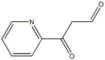 2-Pyridinepropanal,beta-oxo-(9CI) Struktur