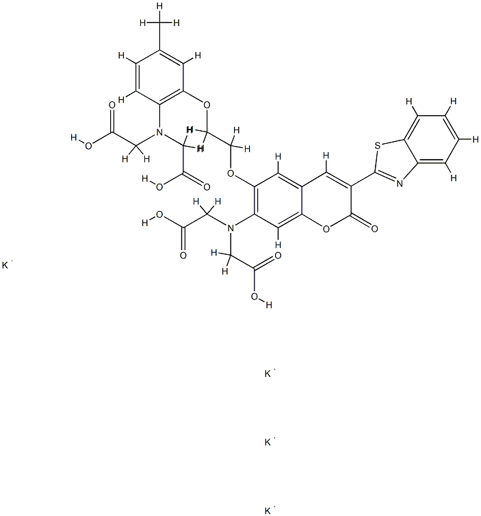 BTC,tetrapotassiumsalt Struktur