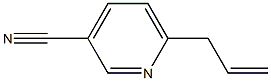 3-Pyridinecarbonitrile,6-(2-propenyl)-(9CI) Struktur