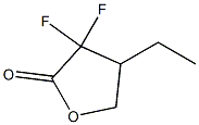 2(3H)-Furanone,4-ethyl-3,3-difluorodihydro-(9CI) Struktur