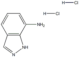 1H-indazol-7-amine dihydrochloride Struktur