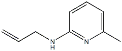 2-Pyridinamine,6-methyl-N-2-propenyl-(9CI) Struktur