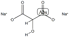 Dinatrium-2-hydroxysulfinatoacetat Struktur