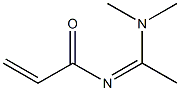 2-Propenamide,N-[1-(dimethylamino)ethylidene]-(9CI) Struktur