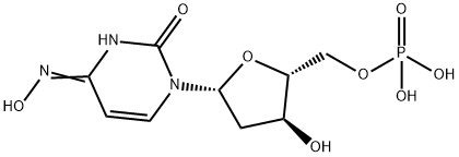 N-4-hydroxy-2'-deoxycytidylic acid Struktur