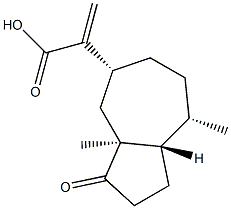 Damsinic acid Struktur