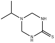 1,3,5-Triazine-2(1H)-thione,tetrahydro-5-(1-methylethyl)-(9CI) Struktur