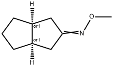 2(1H)-Pentalenone,hexahydro-,O-methyloxime,(3aR,6aS)-rel-(9CI) Struktur