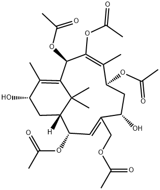 13-Deacetyltaxachitriene A Struktur