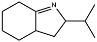 2H-Indole,3,3a,4,5,6,7-hexahydro-2-(1-methylethyl)-(9CI) Struktur