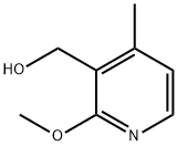 3-Pyridinemethanol,2-methoxy-4-methyl-(9CI) Struktur