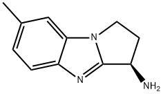 1H-Pyrrolo[1,2-a]benzimidazol-3-amine,2,3-dihydro-7-methyl-,(3R)-(9CI) Struktur