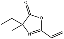 5(4H)-Oxazolone,2-ethenyl-4-ethyl-4-methyl-(9CI) Struktur