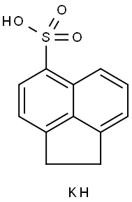 5-Acenaphthylenesulfonicacid, 1,2-dihydro-, potassium salt (1:1) Struktur