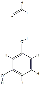 RESORCINOL-FORMALDEHYDE RESIN Struktur