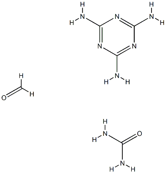 POLYOXYMETHYLENE MELAMINE UREA Struktur