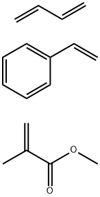 POLY(STYRENE-CO-BUTADIENE-CO-METHYL Struktur