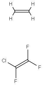 POLY(ETHYLENE-ALT-CHLOROTRIFLUOROETHYLENE) Struktur