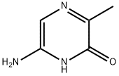 2(1H)-Pyrazinone,6-amino-3-methyl-(9CI) Struktur