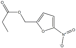 5-Nitrofurfuryl=propionate Struktur