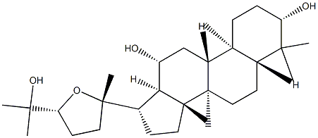 (20S)-Protopanaxadiol oxide I Struktur