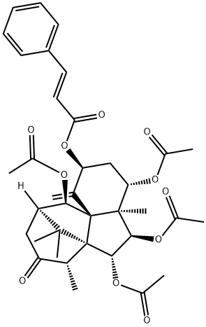 7beta-Acetoxytaxuspine C Struktur