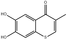 1-Thiochromone,6,7-dihydroxy-3-methyl-(8CI) Struktur