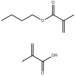 POLY(BUTYL METHACRYLATE-CO-METHYL METHACRYLATE) Struktur