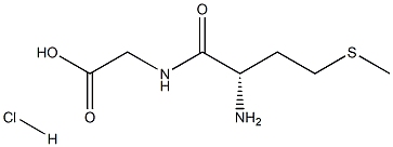 H-Met-Gly-OH.HCl Struktur