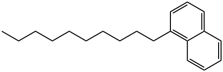 11 -Decylnaphthalene Struktur