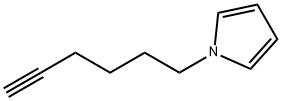 1H-Pyrrole,1-(5-hexynyl)-(9CI) Struktur