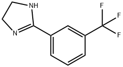 1H-IMidazole, 4,5-dihydro-2-[3-(trifluoroMethyl)phenyl]- Struktur