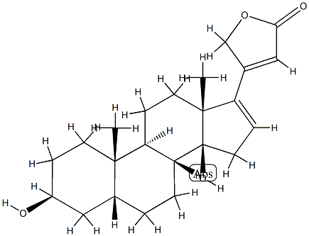 Rhodexin Struktur