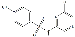 Sulfaclozine sodium Struktur