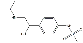 Sotalol Struktur