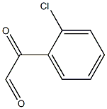 Benzeneacetaldehyde, 2-chloro-α-oxo- Struktur