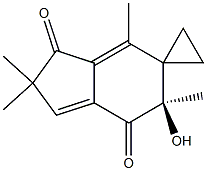 dehydroilludin M Struktur