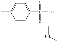 diMethylaMMoniuM 4-Methylbenzenesulfonate Struktur