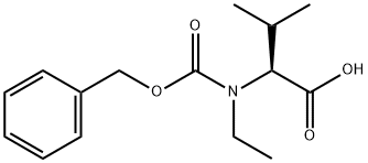Z-N-Et-Val-OH Struktur
