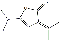 2(3H)-Furanone,5-(1-methylethyl)-3-(1-methylethylidene)-(9CI) Struktur