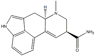 Ergoline-8-carboxamide,9,10-didehydro-6-methyl-, (8a)- Struktur