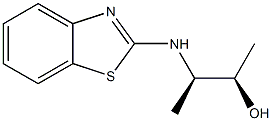 2-Butanol,3-(2-benzothiazolylamino)-,threo-(8CI) Struktur