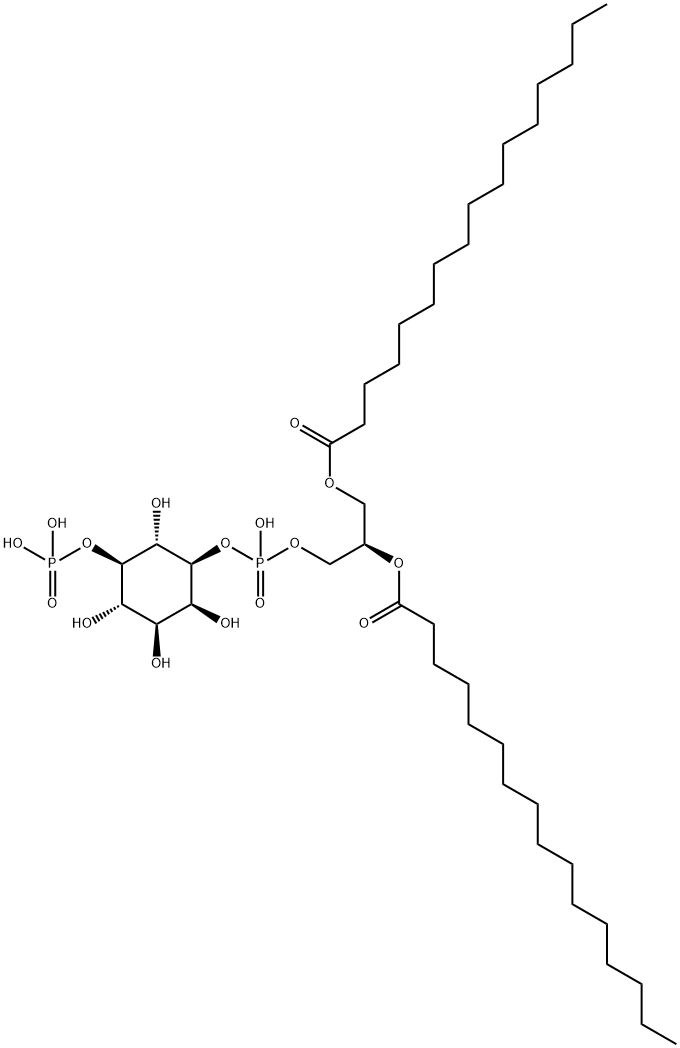 Phosphatidyl (5) inositol monophosphate Struktur