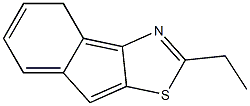 8H-Indeno[1,2-d]thiazole,2-ethyl-(9CI) Struktur