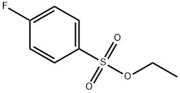 Ethyl 4-fluorobenzenesulfonate Struktur